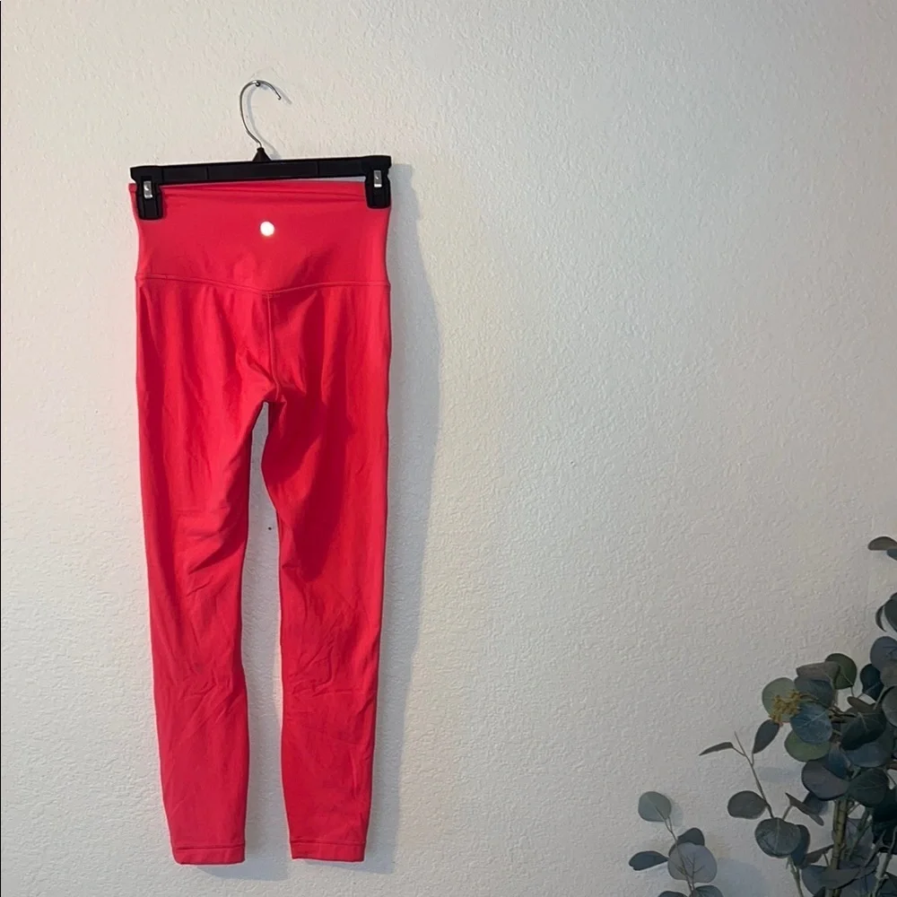 Lululemon align double lined leggings GUAVA PINK